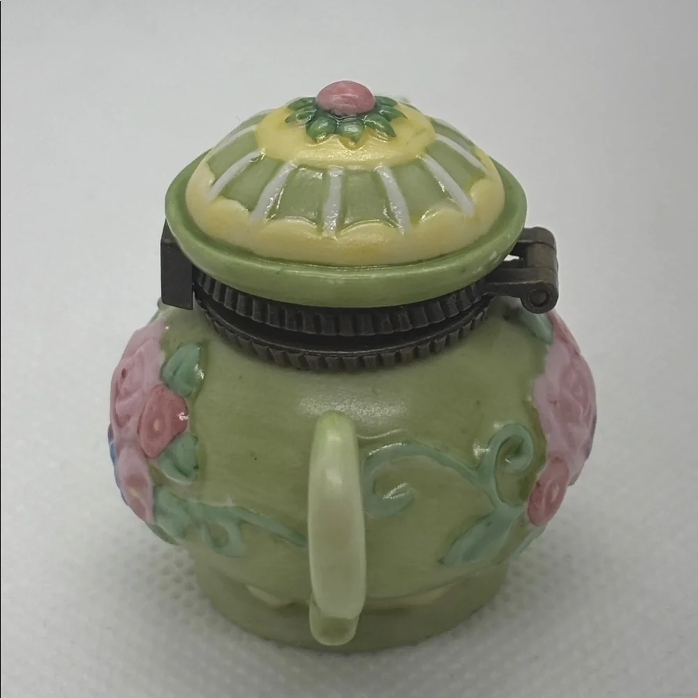 MARY ENGELBREIT MINIATURE TRINKET BOX TEAPOT - Picture 4 of 6